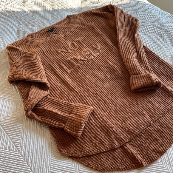 NWT Express “Not Likely” Sweater - Picture 5 of 7